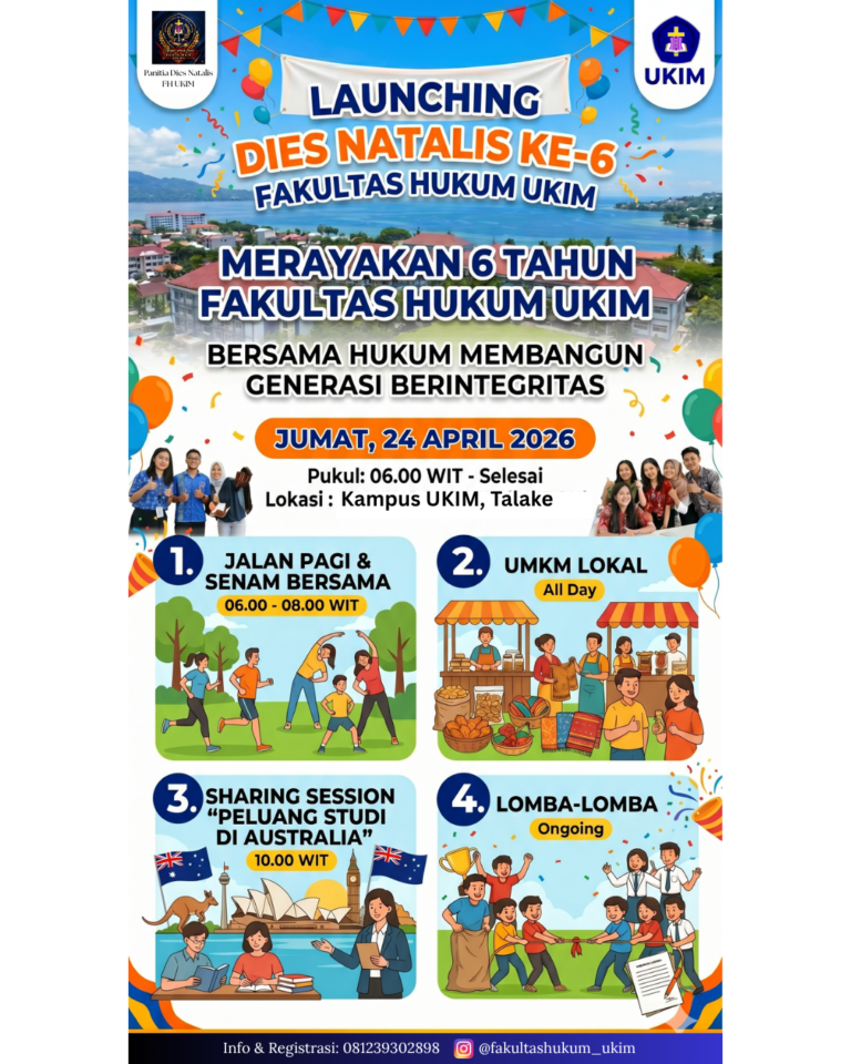 Launching Dies Natalis Ke-6 FH UKIM