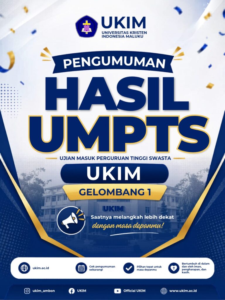 Pengumuman Hasil UMPTS Gelombang I